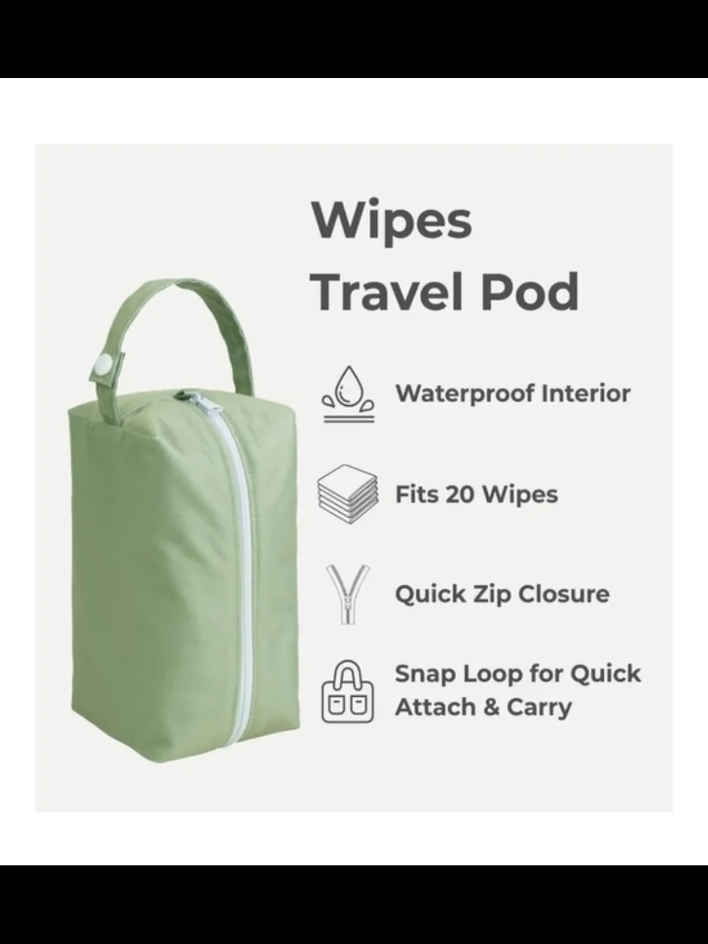 Reusable Cotton Wipes - 20 Pack With Garden Travel Pod